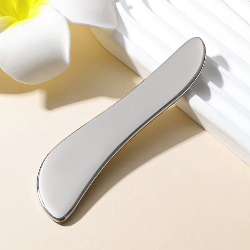 Long Facial Stainless Steel Scraper