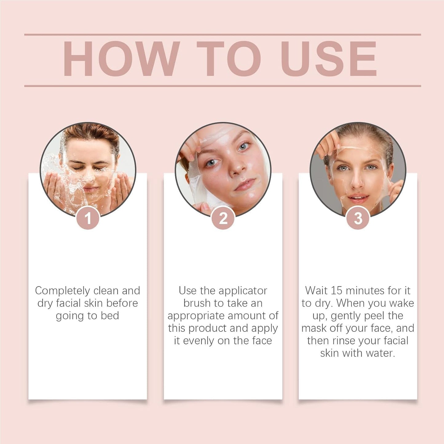 How to use Collagen Night Wrap Mask