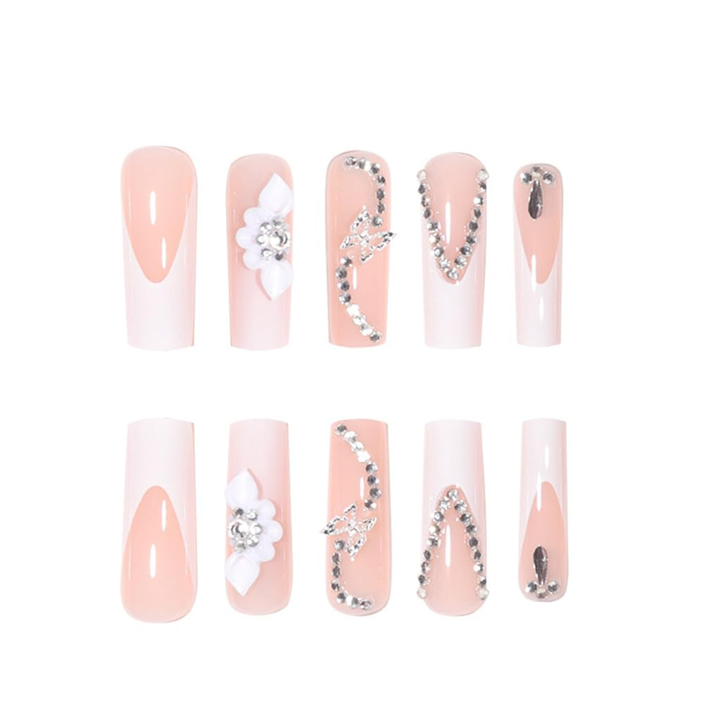 10 Pcs Long Press on Nails