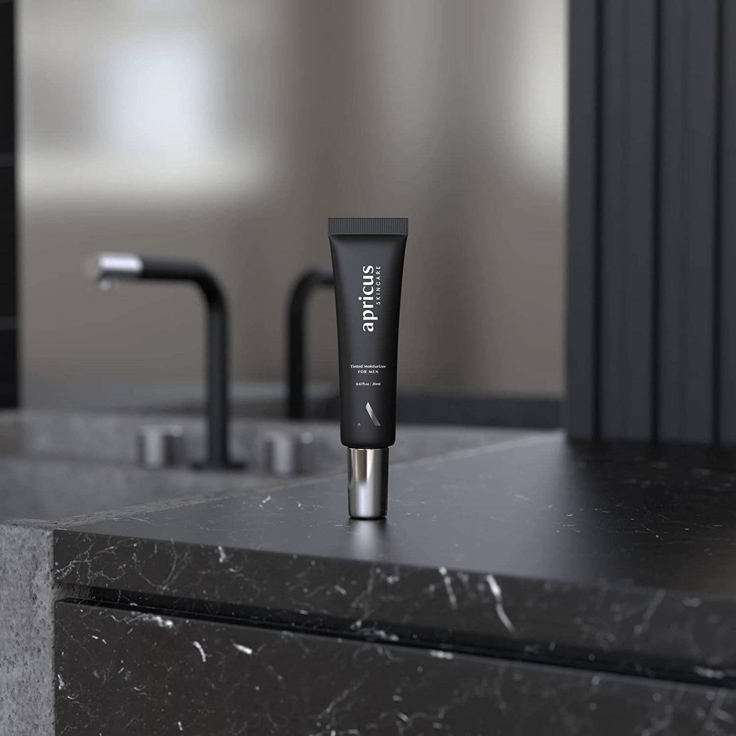 Black Tinted Moisturizer for Men by Apricus Skincare