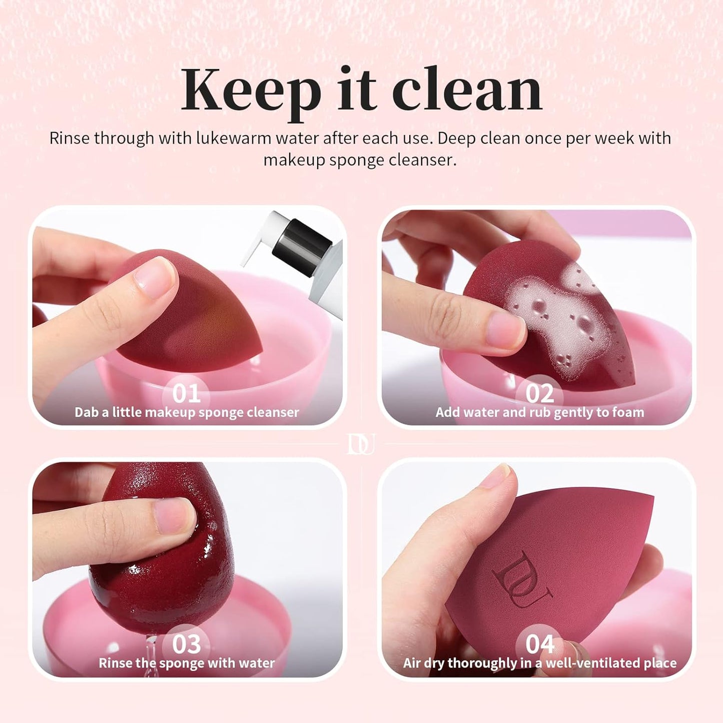 How to Care for Makeup Blender Sponge