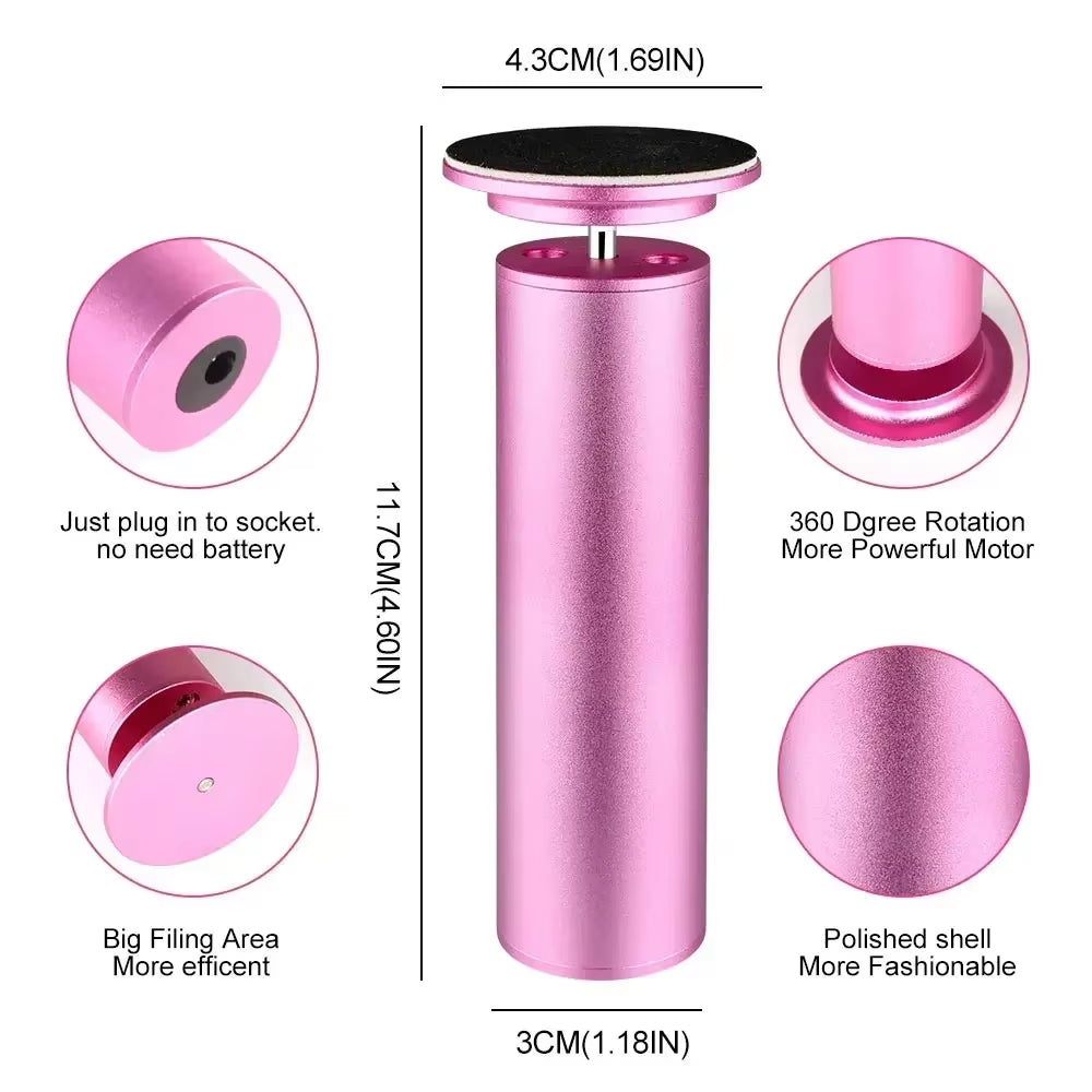 Electric Foot Callus Remover Dimensions