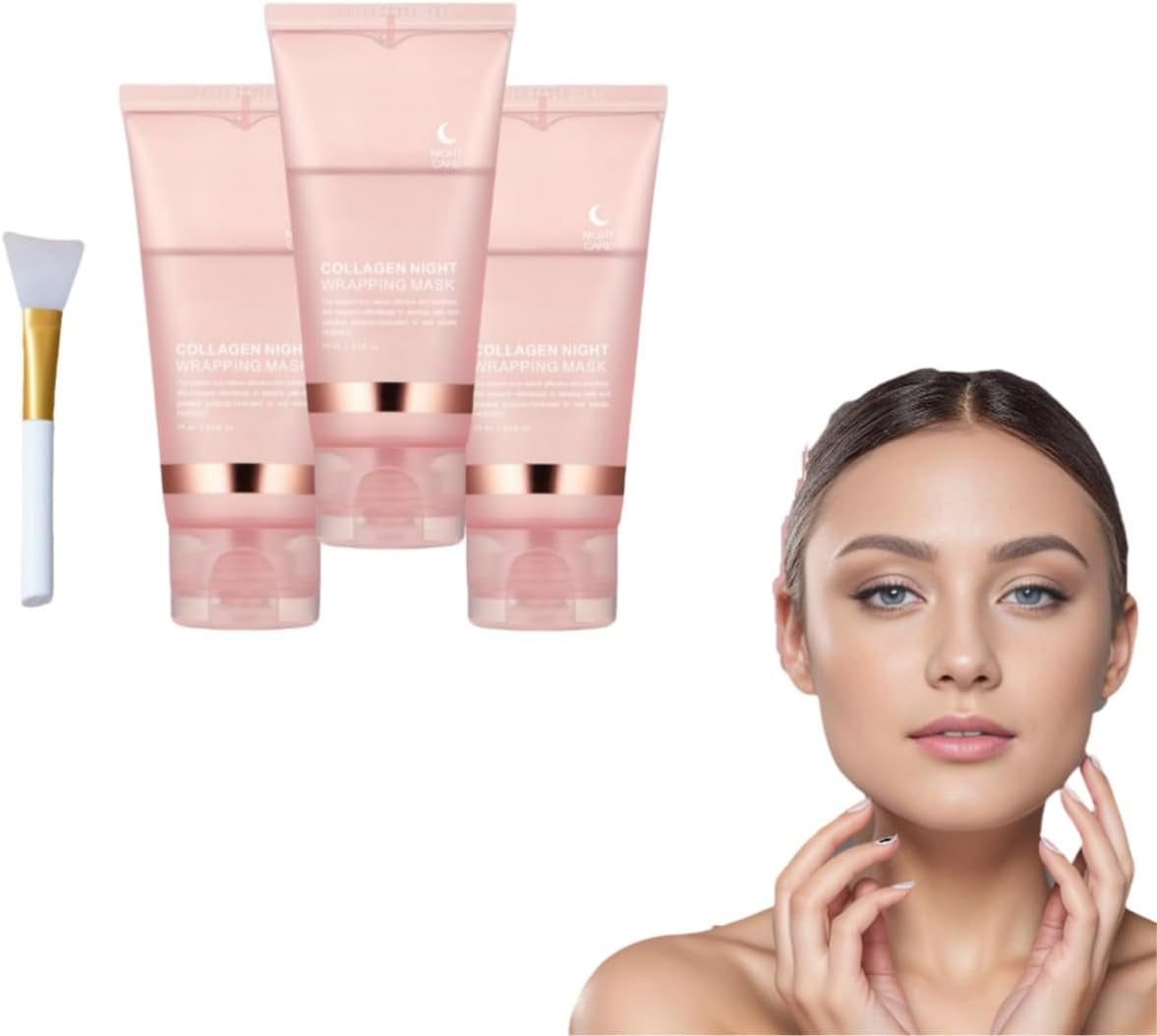 Collagen Night Wrap Mask for Smooth Skin