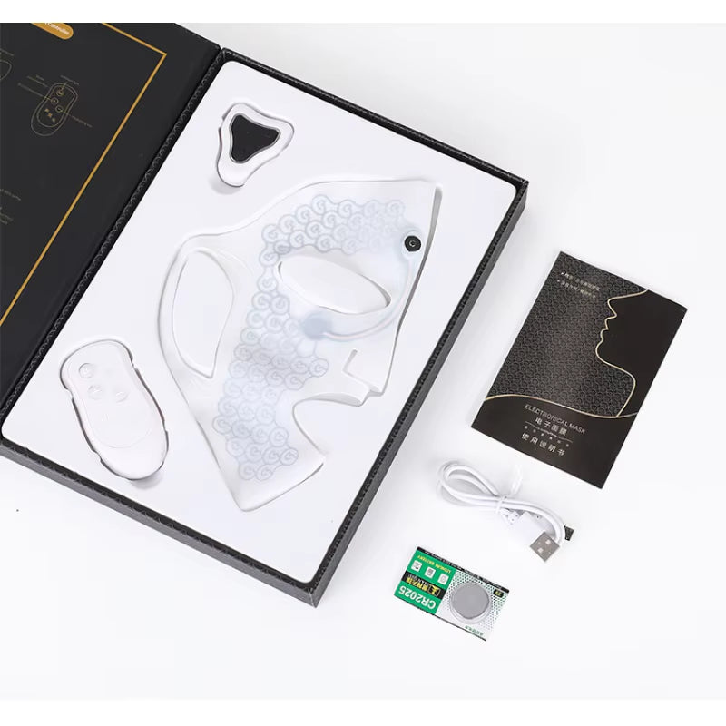 EMS Micro Current Electric Facial Massage Mask