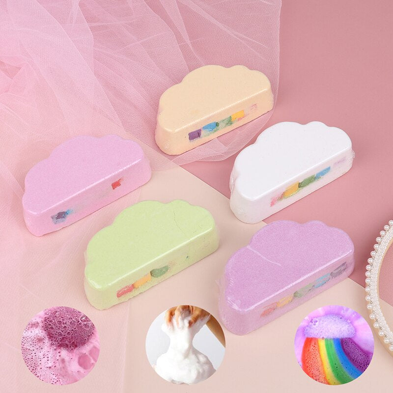 5 110G Rainbow Bath Salt Soap
