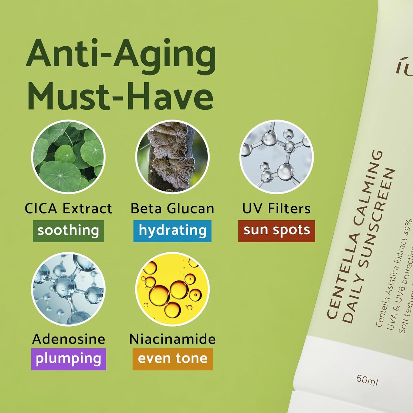 Centella Calming Moisture Daily Sunscreen SPF 50+ Uses