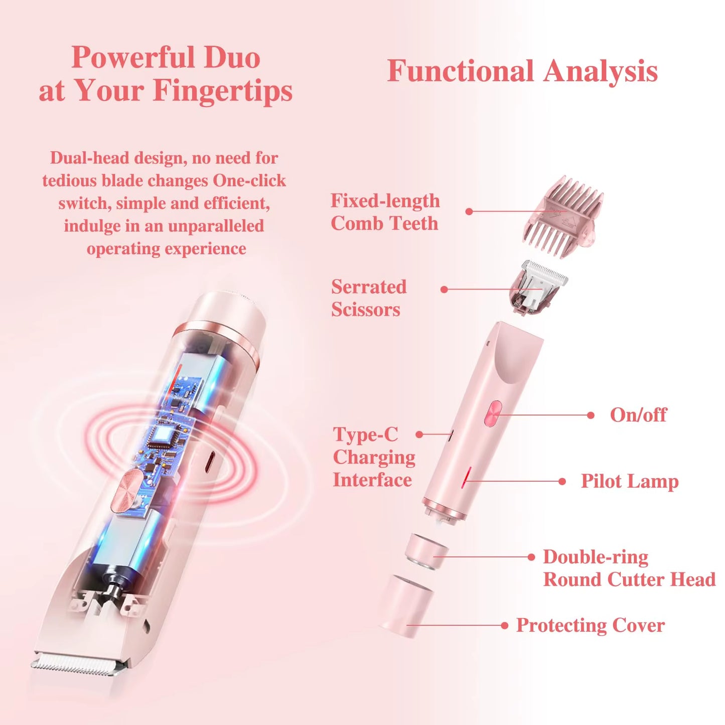 Women Electric Razors Parts