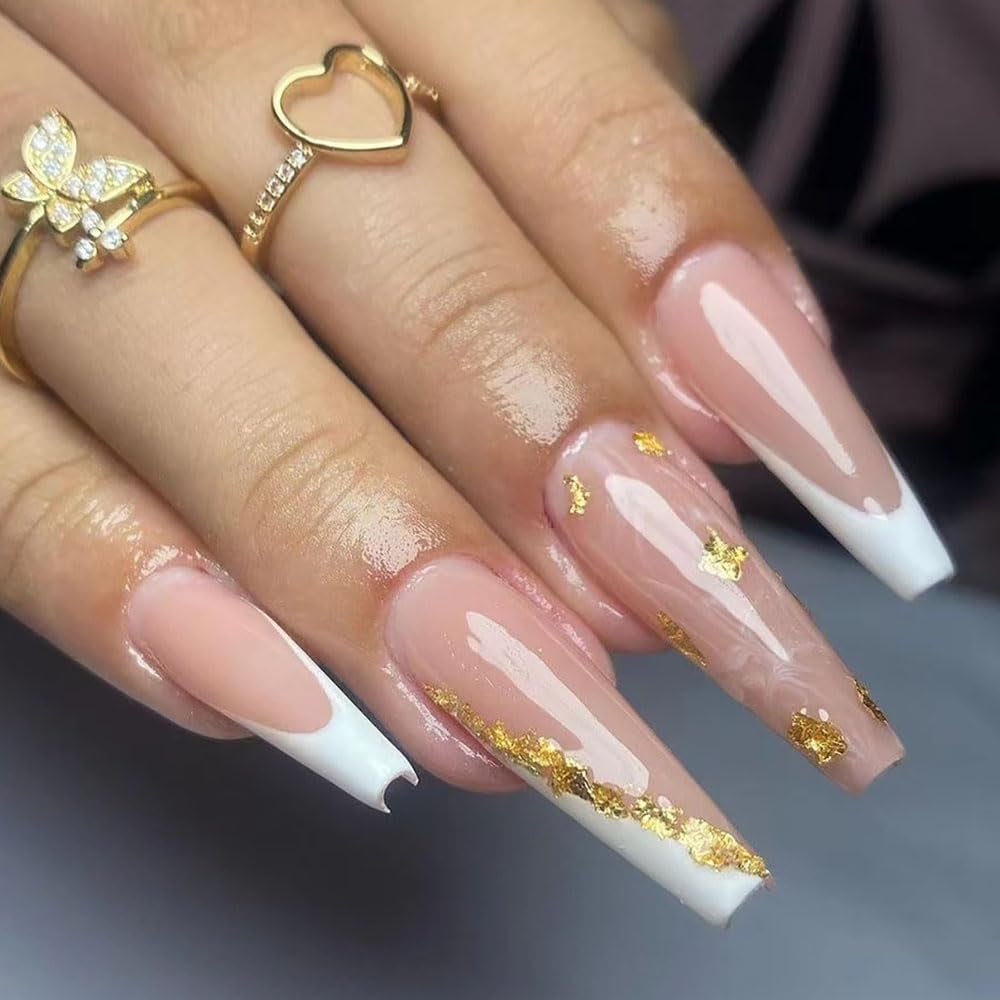 Long Press on Nails on Fingers