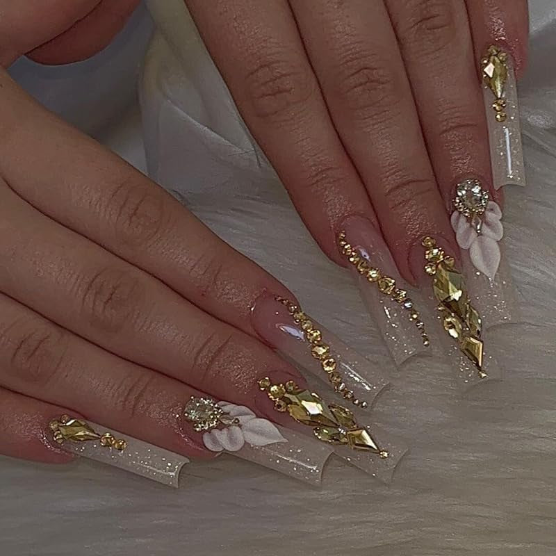 Press on Nails looking good on Fingers