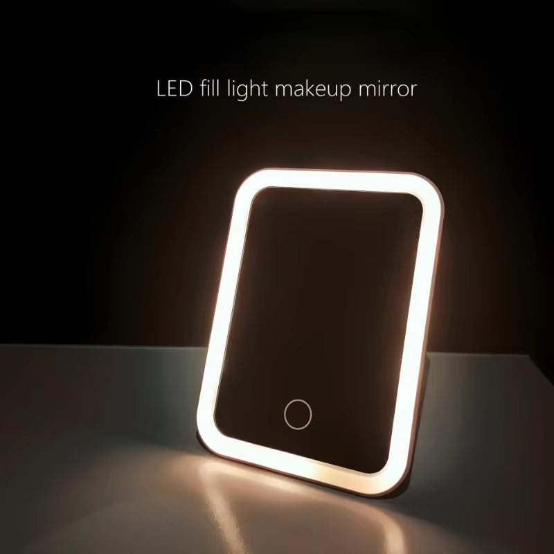 Touch Screen Lighted Makeup Mirror