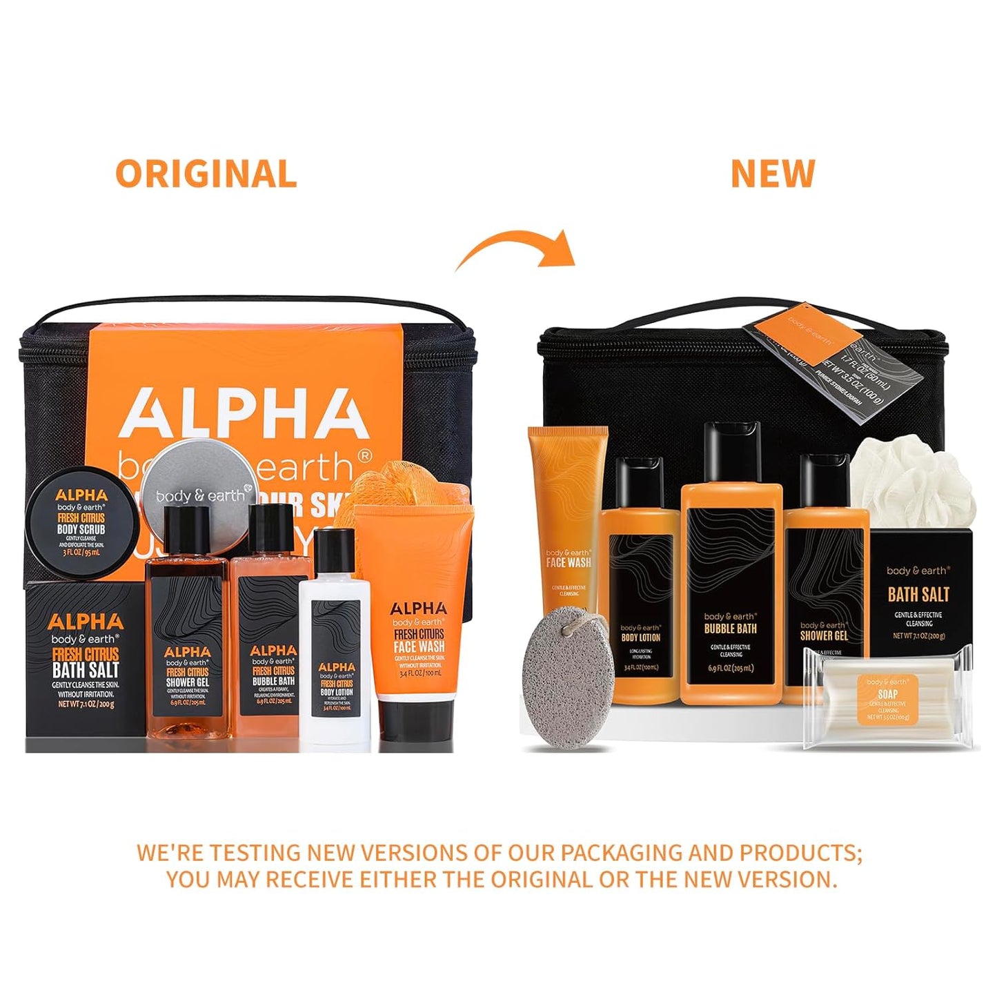 New Bath Set with Body Lotion, Face Wash, Shower Gel, Bubble Bath, Loofah & More