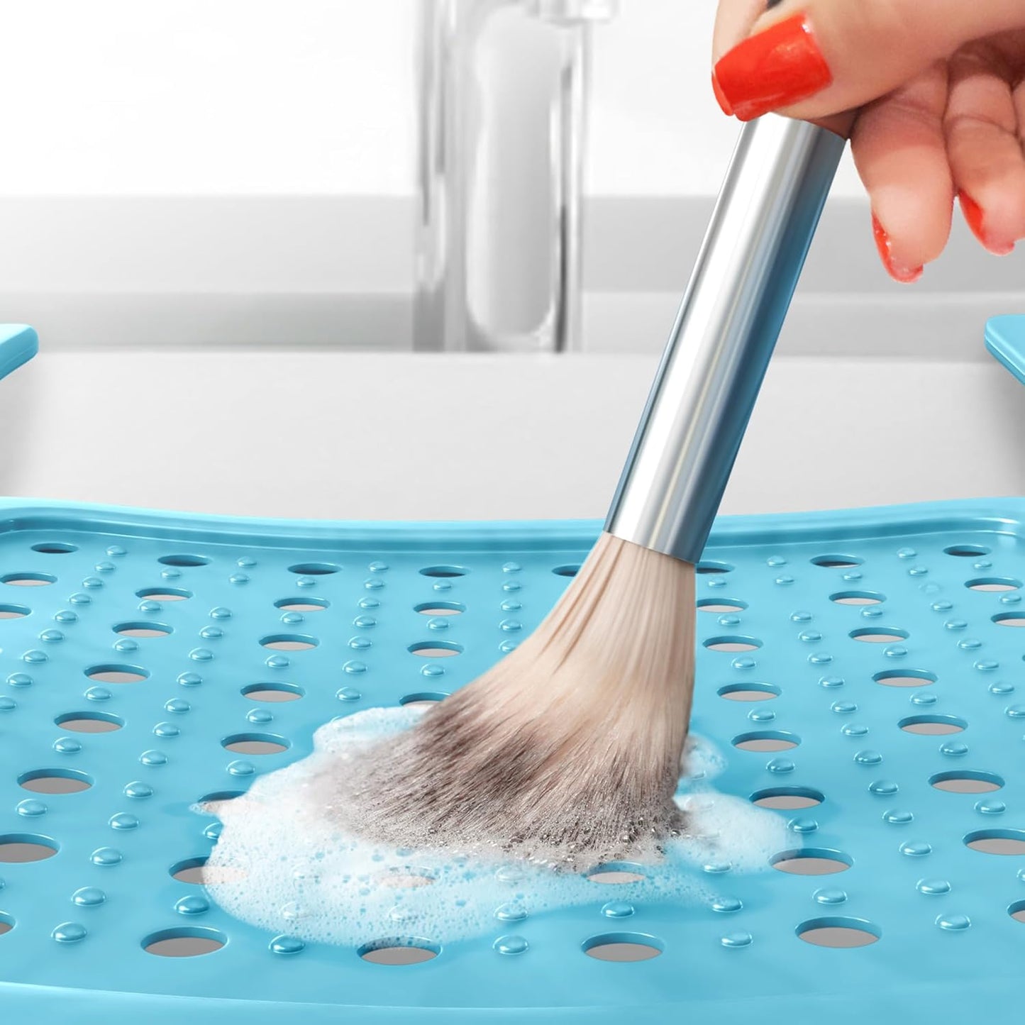 Beauty Makeup Brush Cleaning Mat