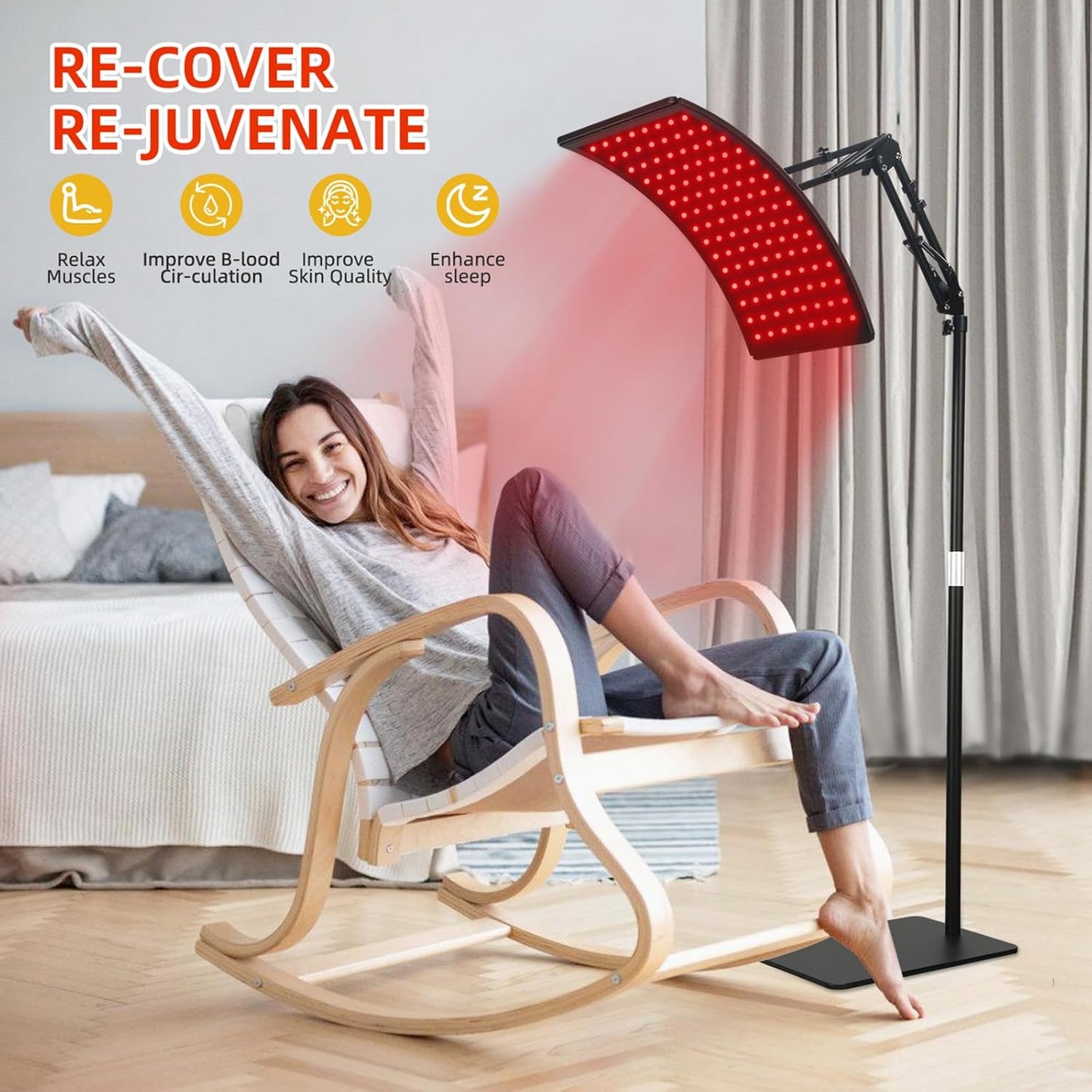 Red Light Therapy for Face and Body Uses