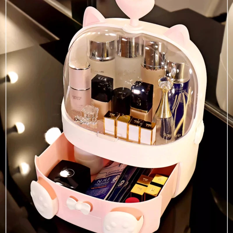 Ultimate Beauty Organizer with products