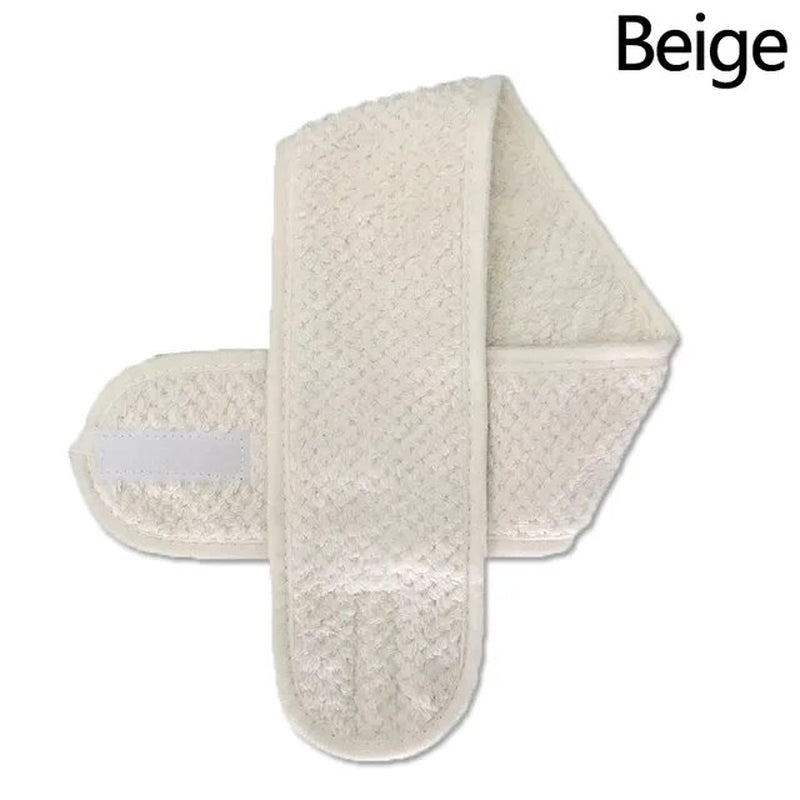Beige Women Face Care Headband