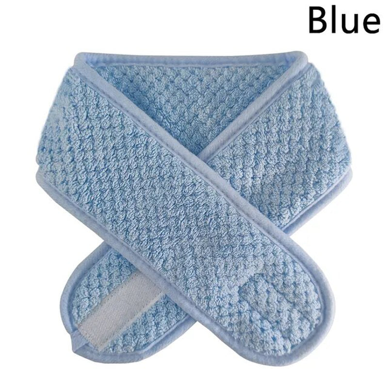 Blue Women Face Care Headband