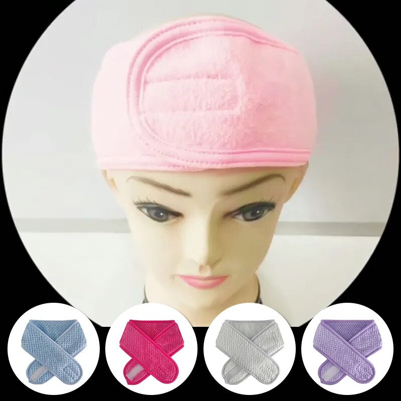 Different color Women Face Care Headband
