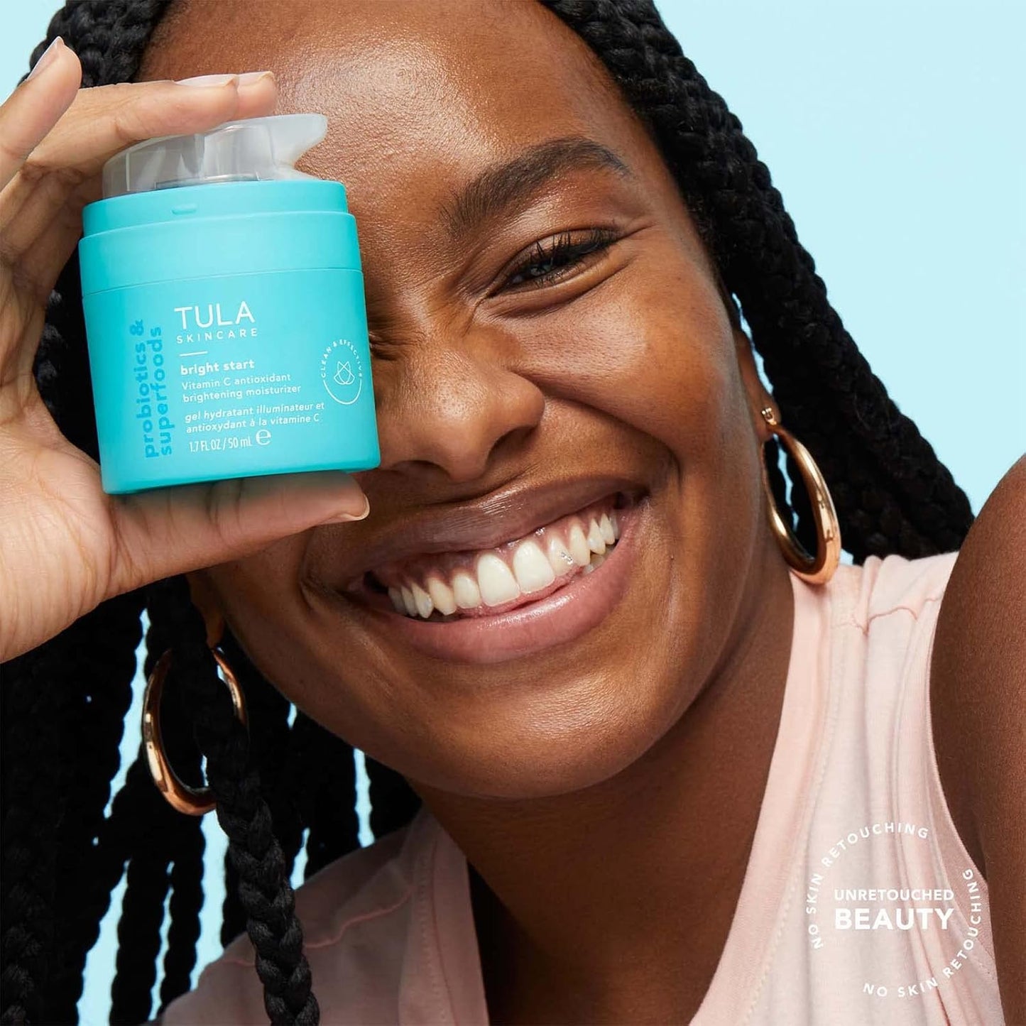 TULA Skin Care Bright Start Vitamin C Antioxidant Brightening Moisturizer for Women