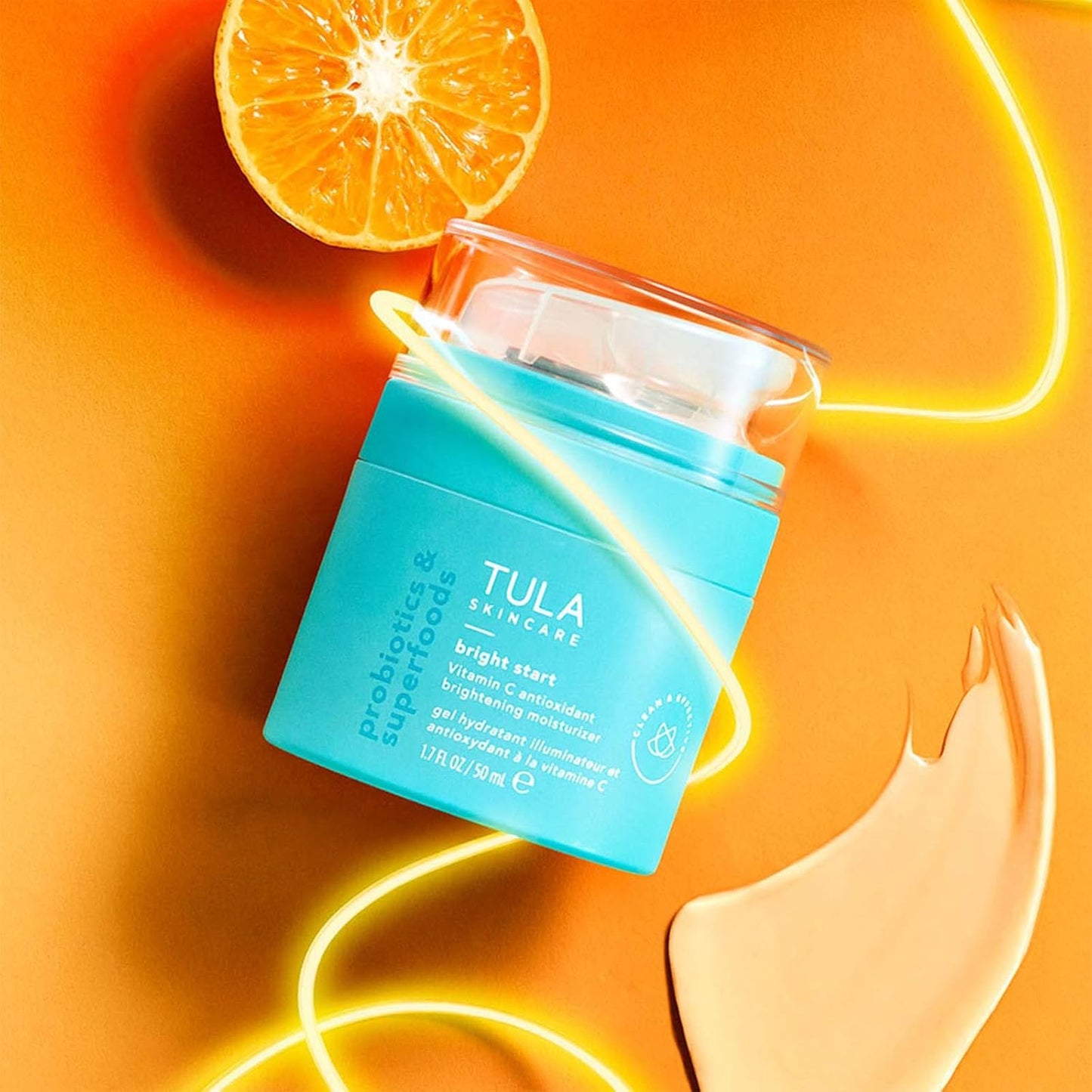 TULA Skin Care Bright Start Vitamin C Antioxidant Brightening Moisturizer Antioxidant Protection