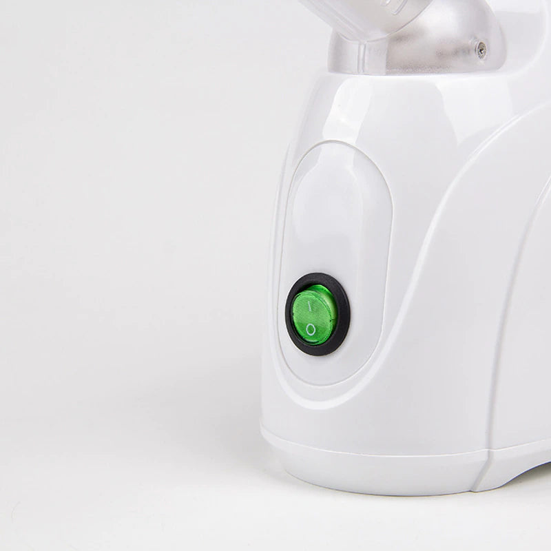 Nano Mister Facial Steamer power button