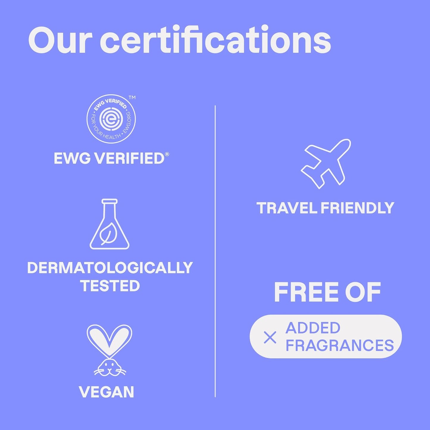 Oceanly Face Serum Stick Certifications