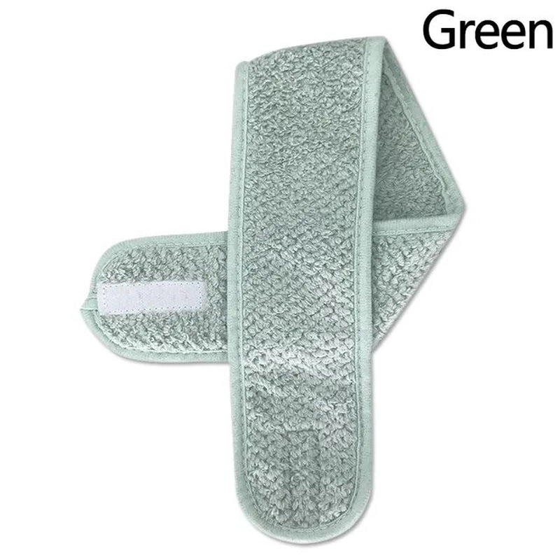 Green Women Face Care Headband