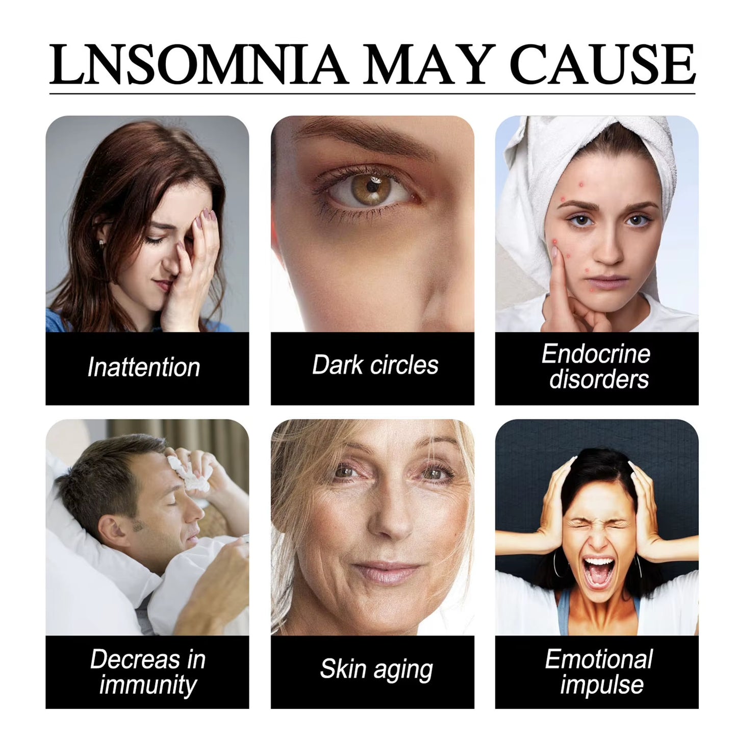 Insomnia may cause