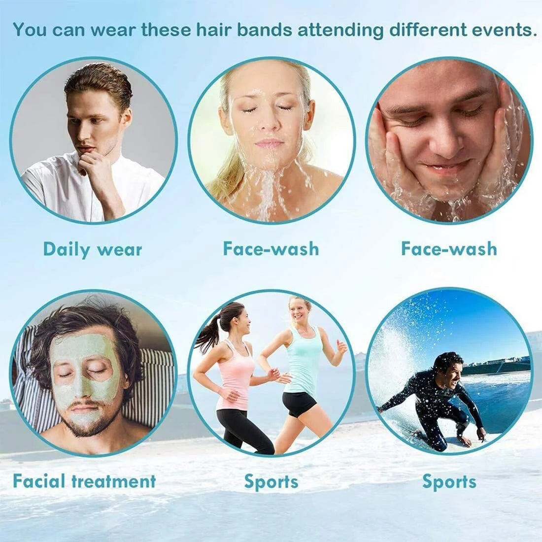 Wavy Hairband Spring uses
