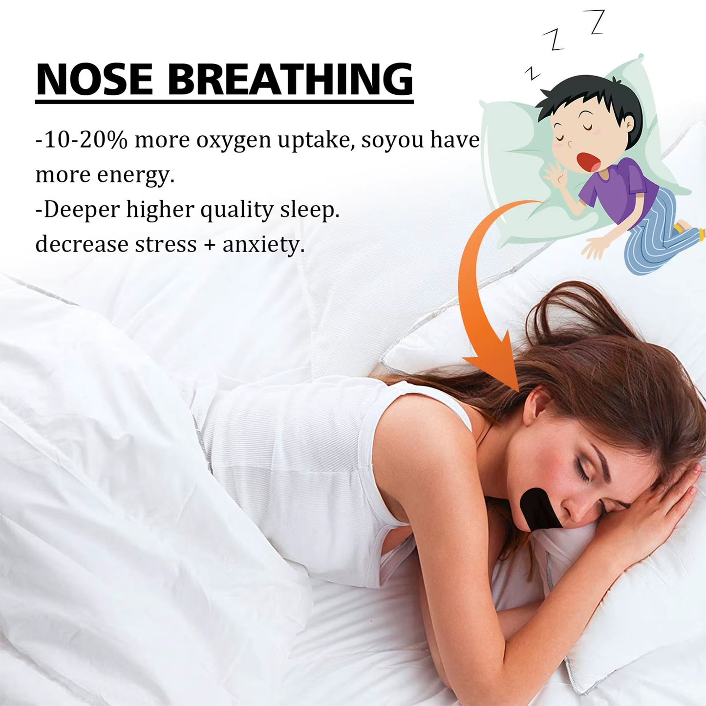 Mouth Tape For Snoring Benefits