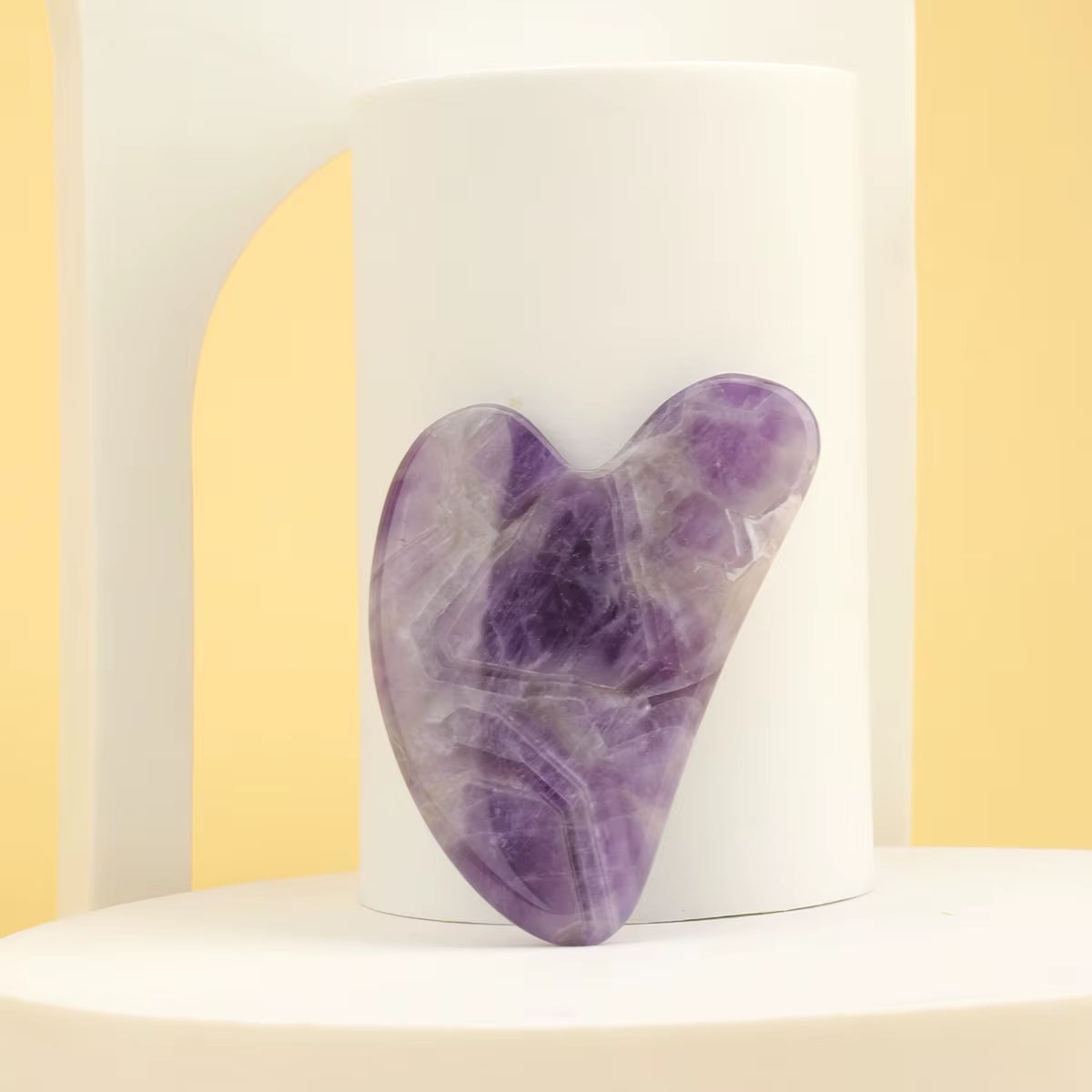 Neck White Jade Guasha Massager