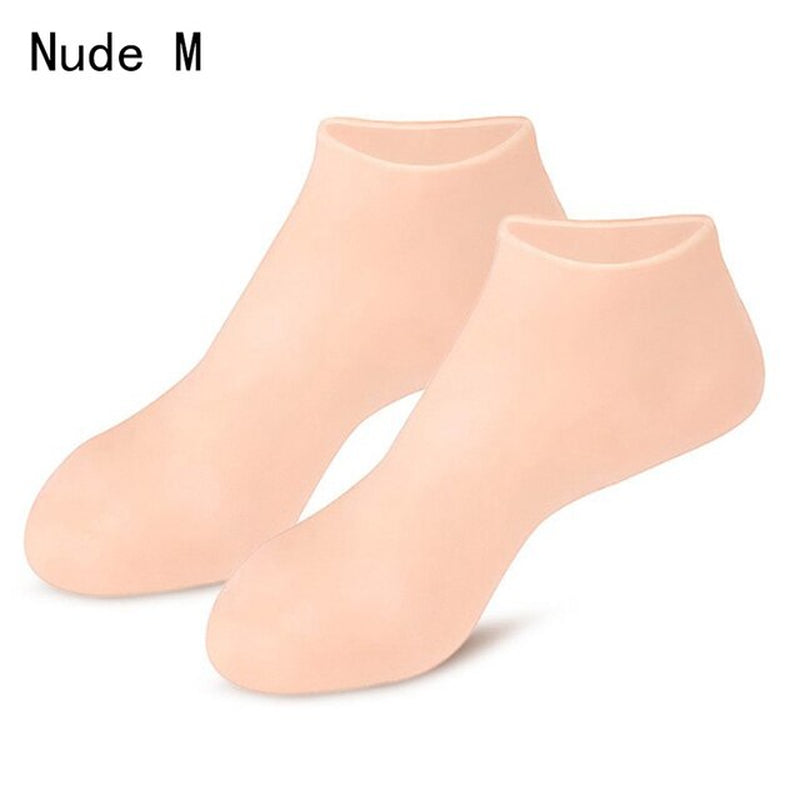 nude medium Moisturizing Gel Socks