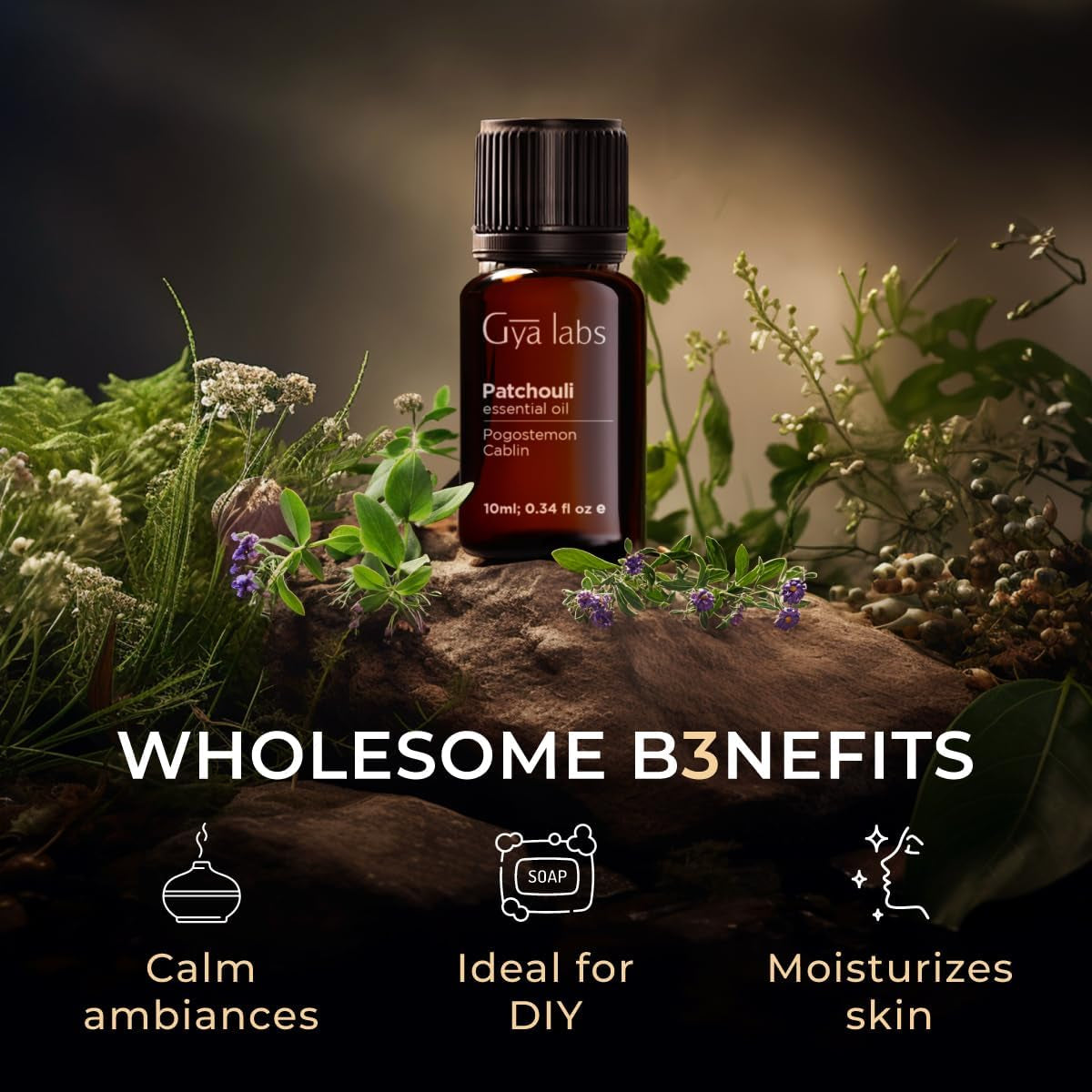 Pure Patchouli Oil benefits