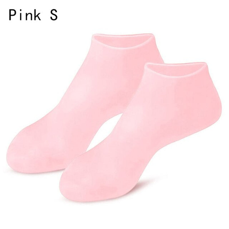 pink small Moisturizing Gel Socks
