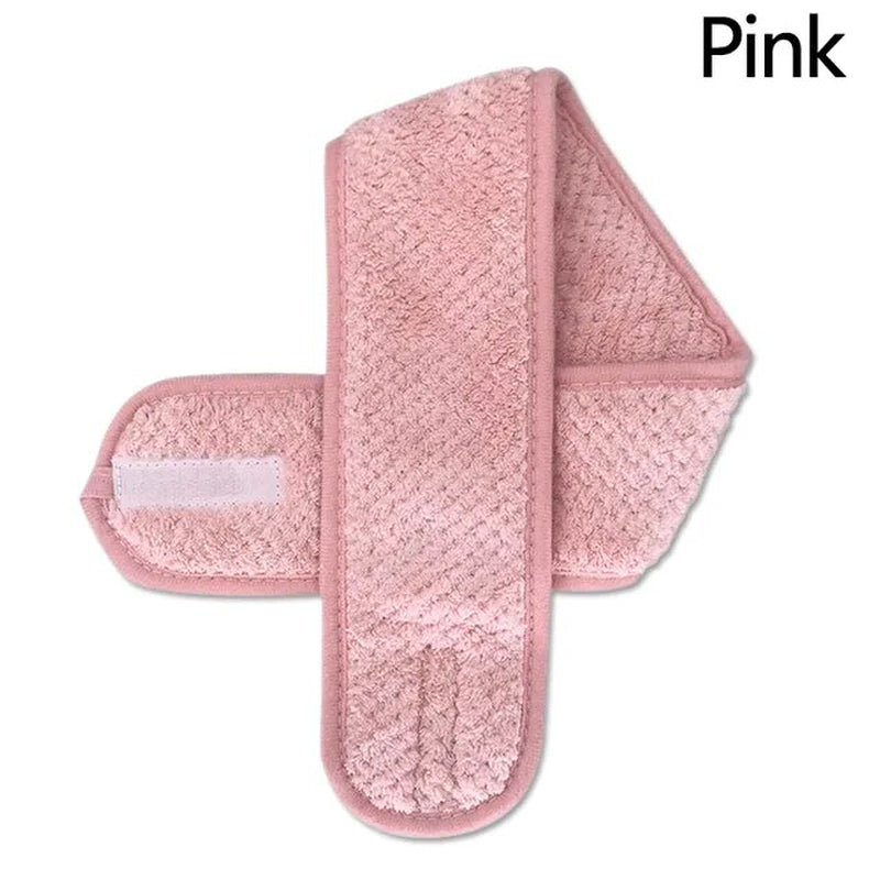 Pink Women Face Care Headband