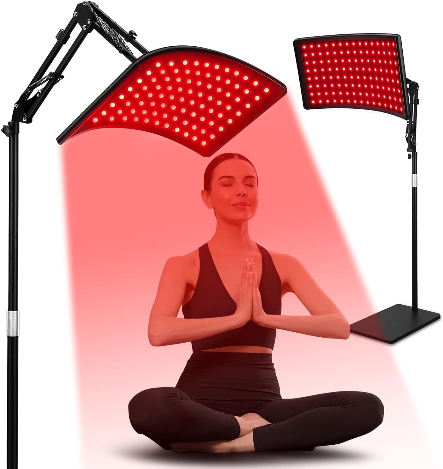 Red Infrared Light Therapy Lamp with Stand