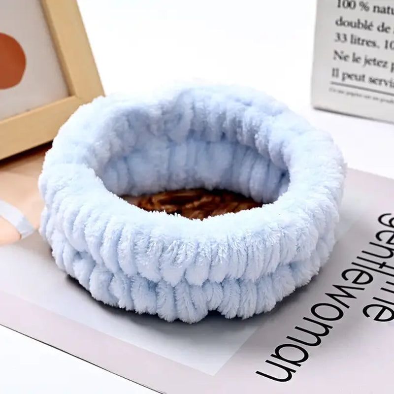sky-blue wristband