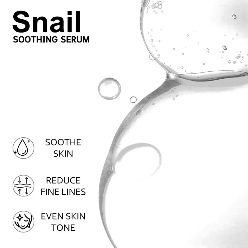 100ML Korean 92% Snail Soothing Serum Benefits