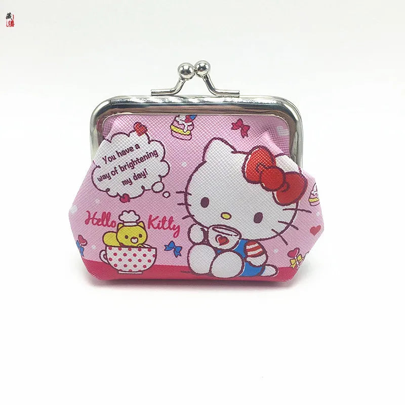 Cartoon Coin Pouch Purse Sanrio Creative Small Wallet Wholesale My Melody Bags Girls Purse Kawaii Wallet Kid Purses