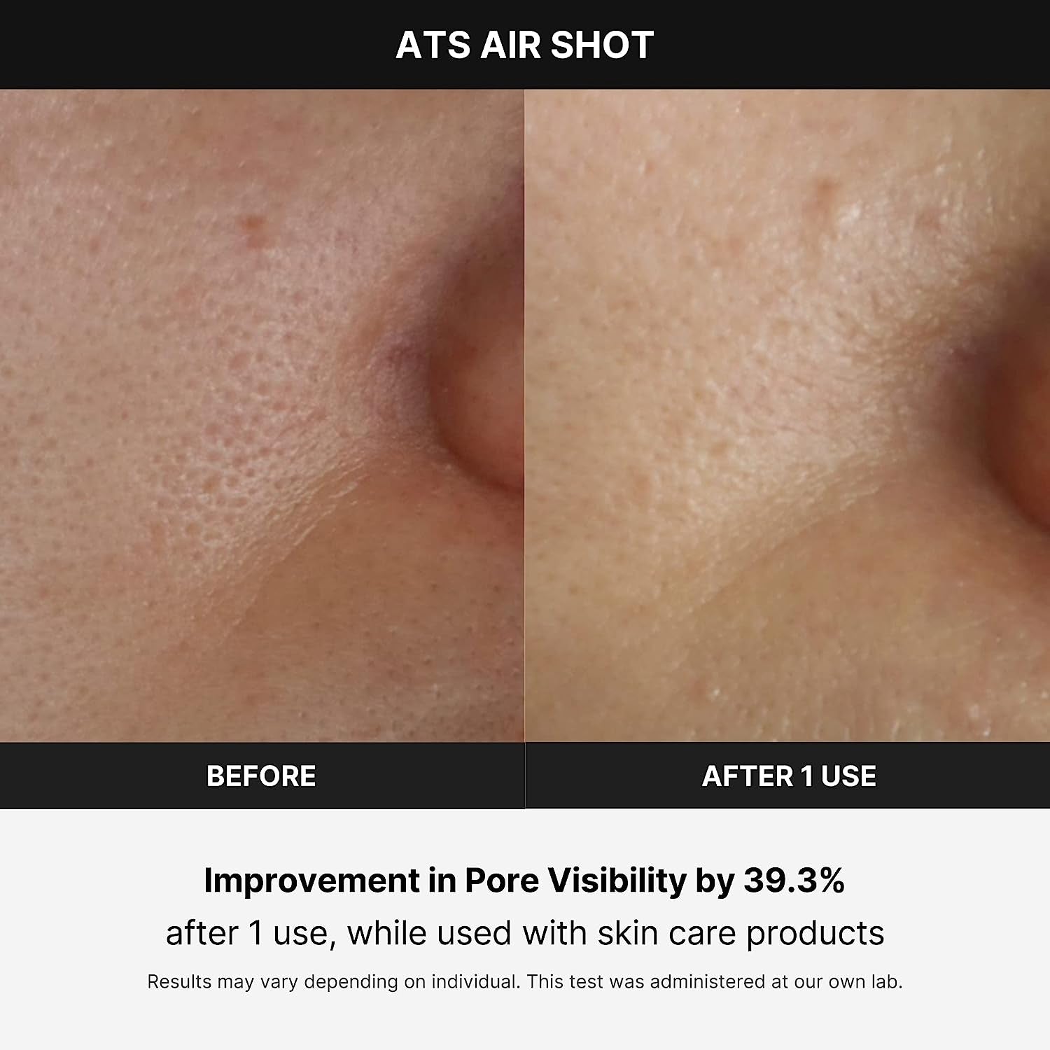 Age-R ATS Air Shot Before and After