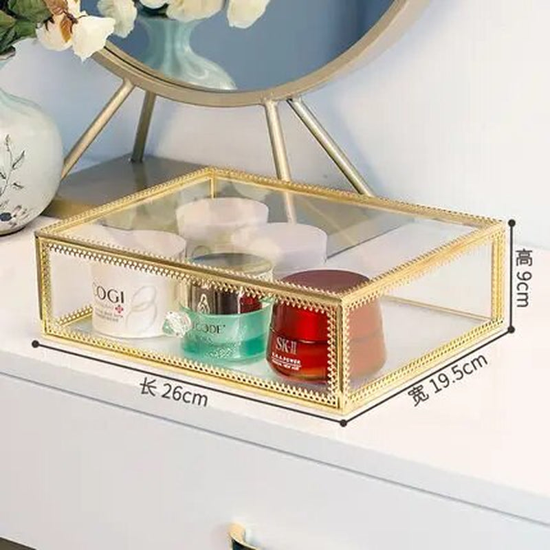 Stylish Nordic Cosmetics Lipstick Storage Box measurements