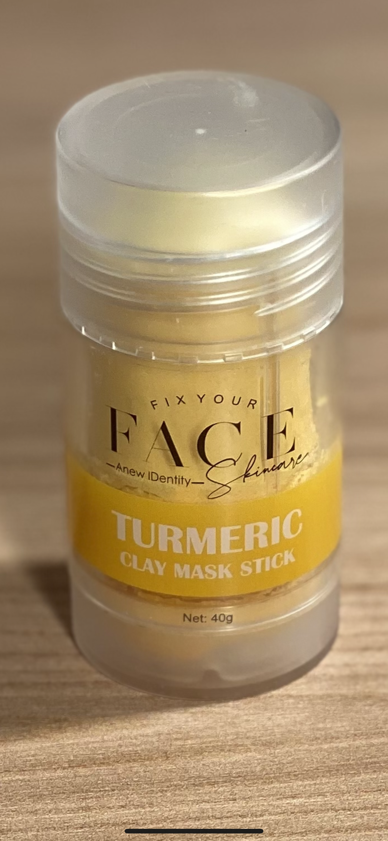 Tumeric Clay Mask Stick
